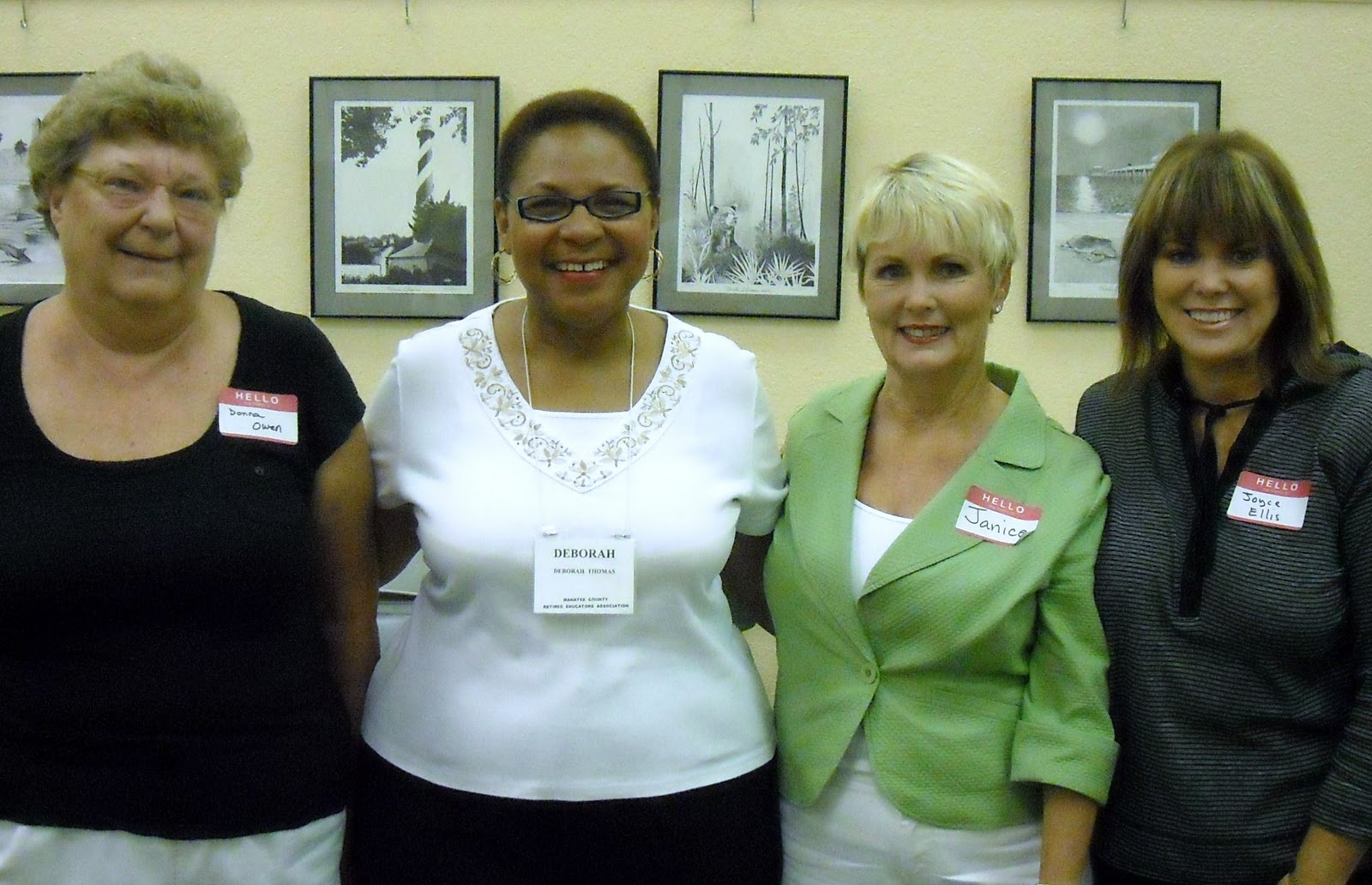 the smiling faces above attende...